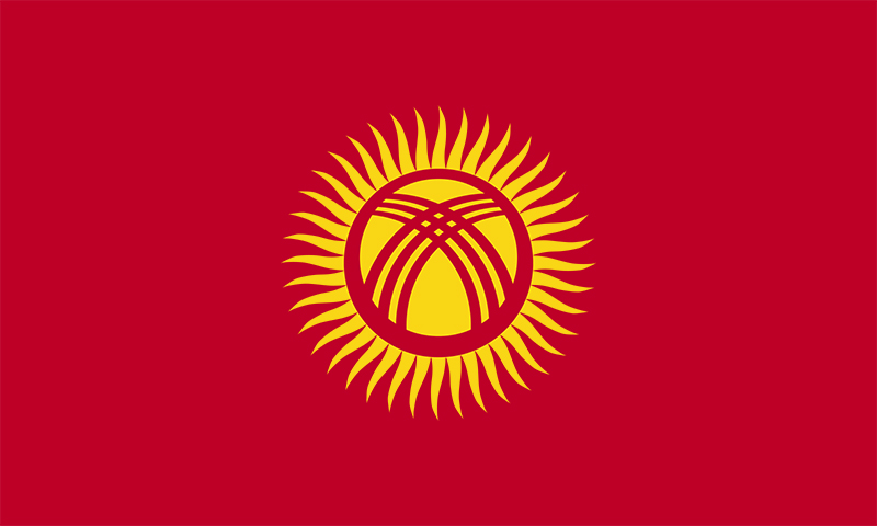 Flag-Kyrgyzstan